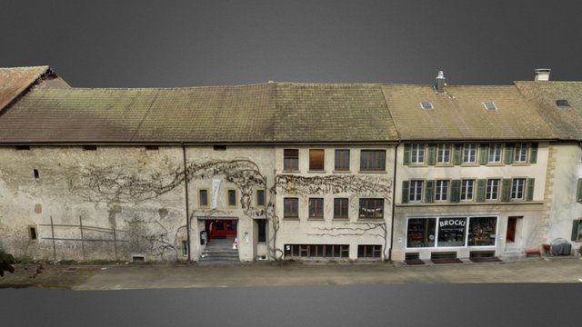 Zofingen - Aufnahme Gebäudehülle 3D Model