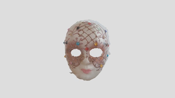 Venetian Mask 3D Model