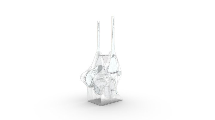 A/4 MACHINE 3D Model