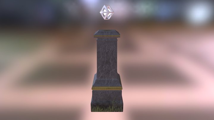 Fantasy Pedistal 3D Model