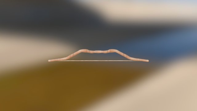Egyptian bow 3D Model