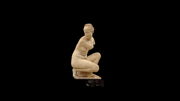 Afrodita agachada (Crouching Venus) 3D Model