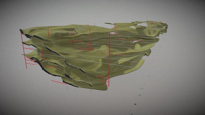 TEST Mine 2020_201_c4d 3D Model