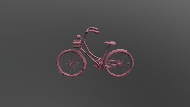 Cacti Bike 3D Model