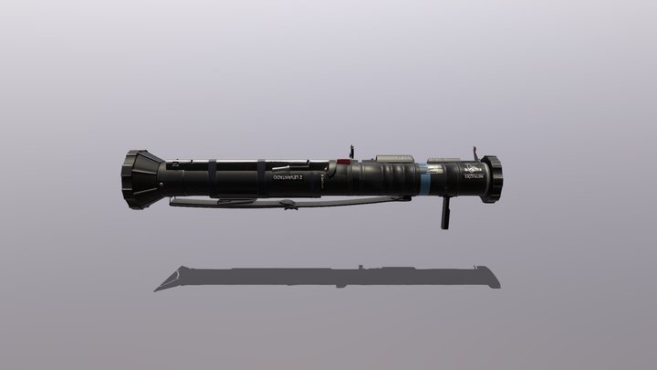 ALAC - Arma leve anticarro Brasileira 3D Model