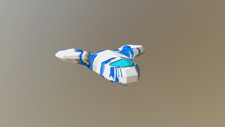 Space Ship 1 3D Model