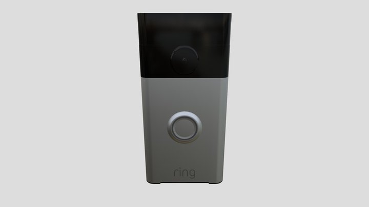 3D Inktober 2019 - Ring Doorbell 3D Model