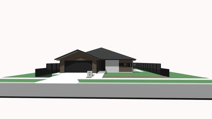 Standard Plan Type 2 Basic 3D Model