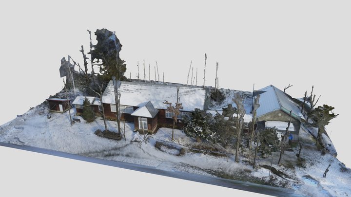 【中富良野町】奈江小学校 3D Model