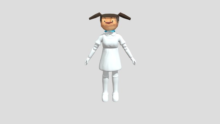 Тимоха из игры в пирожок 3D Model