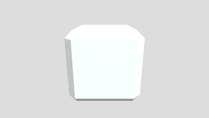 3D Cube 3D Model