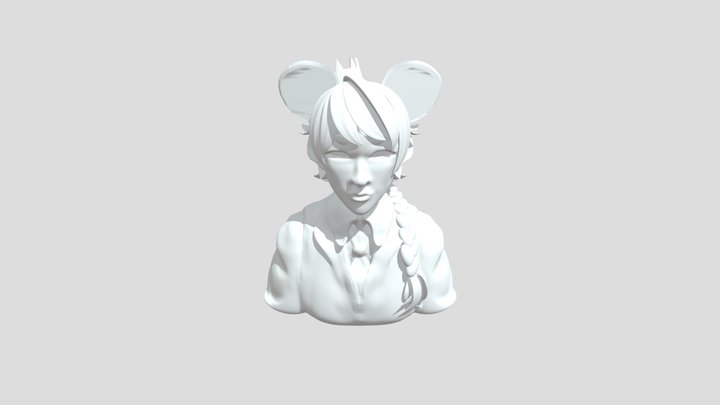 Sculpt busto personaje 3D Model
