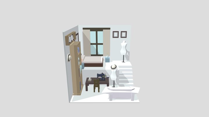 habitacion coco 3D Model