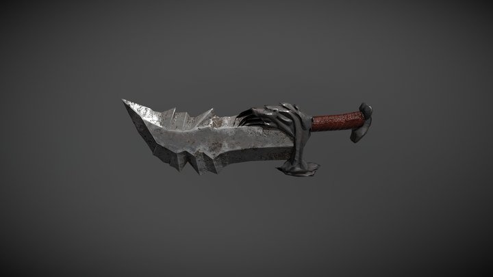 Chaos Blade 3D Model
