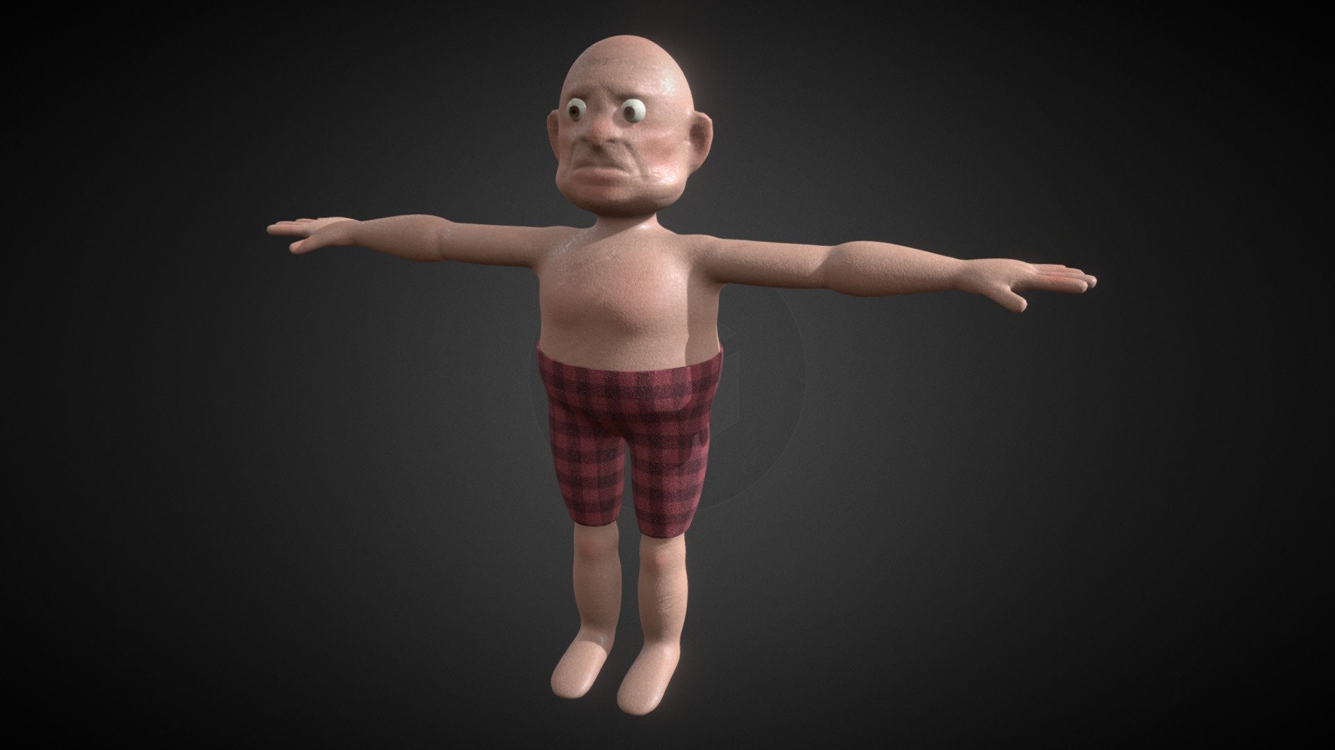 Stylized Old Man Download Free 3D model by OKgamedev [9f7c3a6