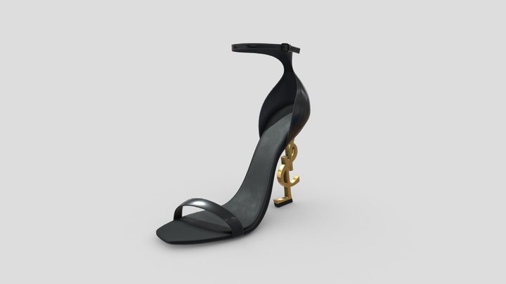 YSL High Heels 3D Model