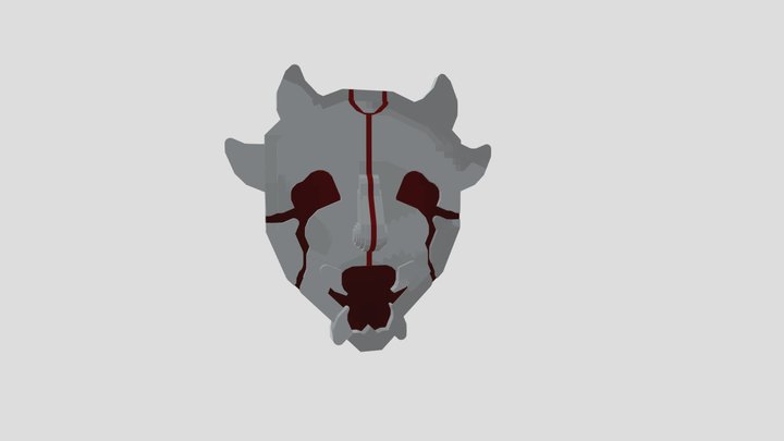 Minecraft Devil's Mask 3D Model