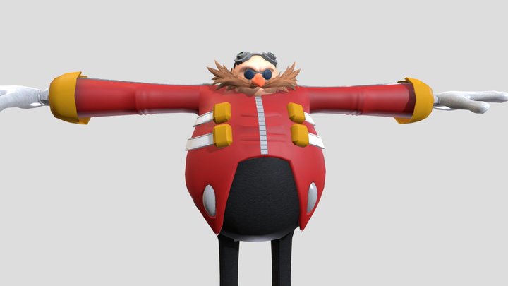 Starved Eggman - 3D model by VibaPop (@VibaPop) [f6e726d]