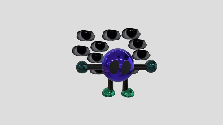 GJ C 3D Model