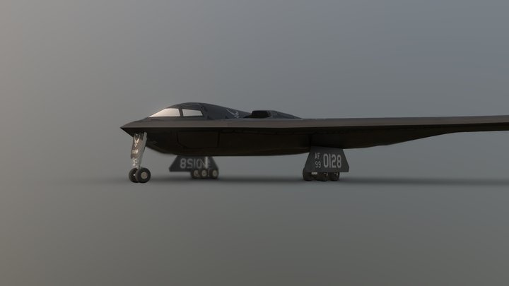 B-2 spirit 3D Model