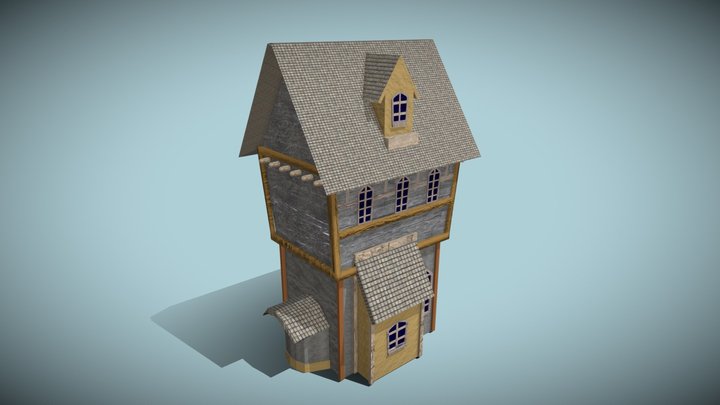 Fantasy house 3D Model