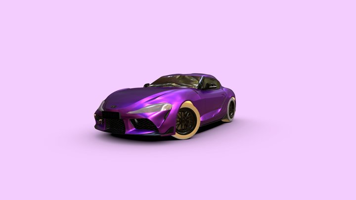 Toyota Supra 2021 – Free 3D Model STL