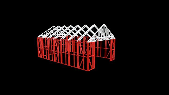 Shed - Rev 1 3D Model