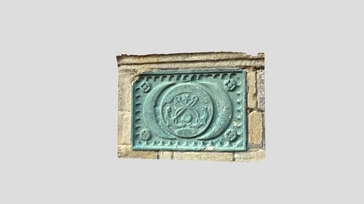 Emir Ali Pasa Tomb Epigraphy 3D Model