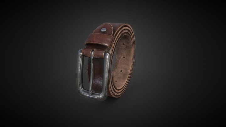 Leather Belt 3D Model