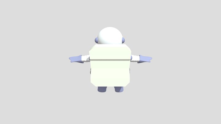 Astronauta 3D Model