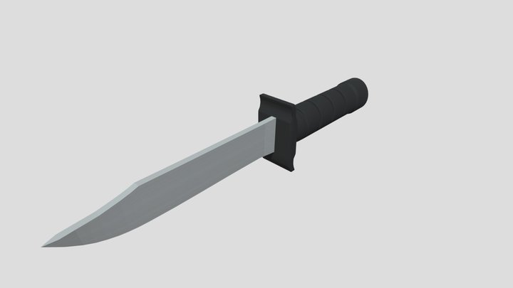 Knife 3D Model