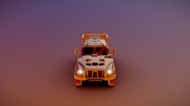 Oshkosh Truck 3D Model