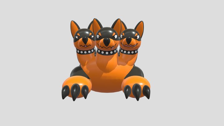 Pooltoy Cerberus 3D Model