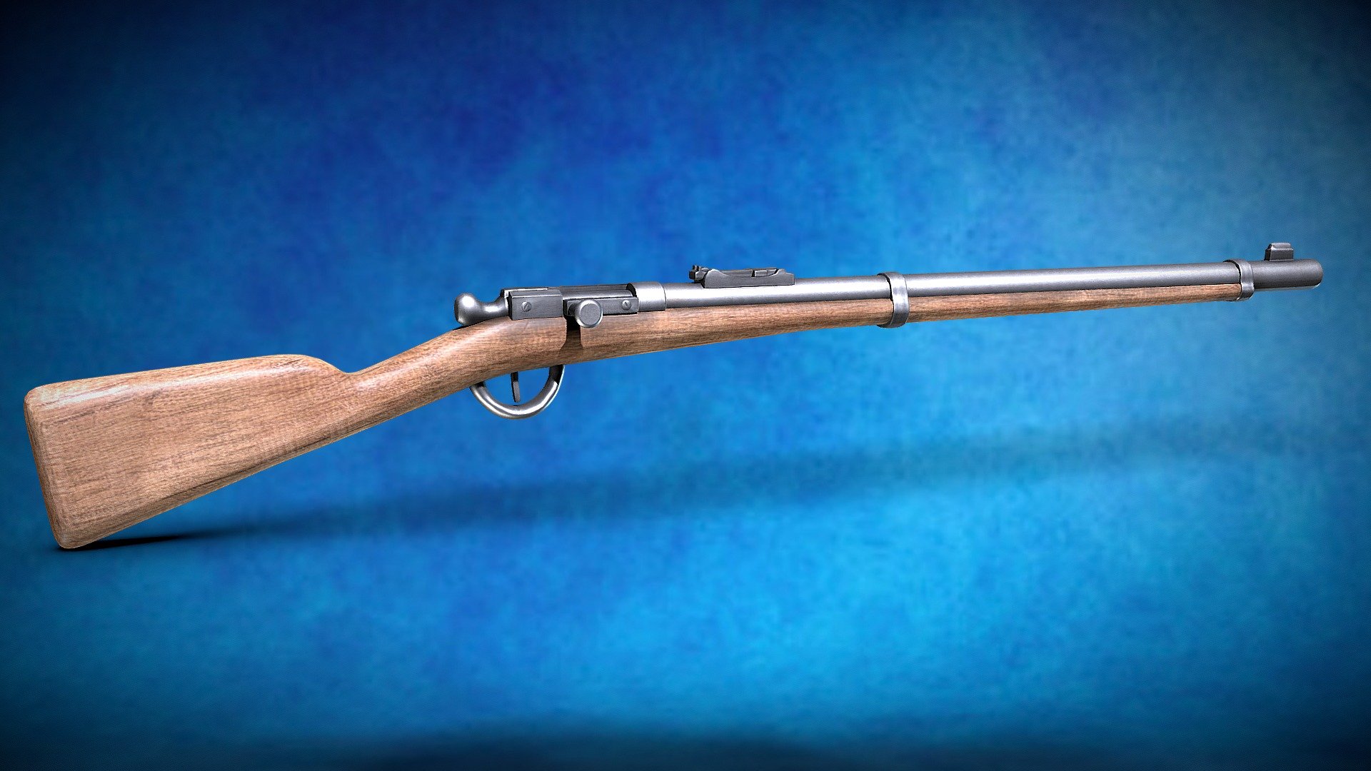 Chassepot 1866 Rifle - Free Game Asset - Download Free 3D Model By Andy ...