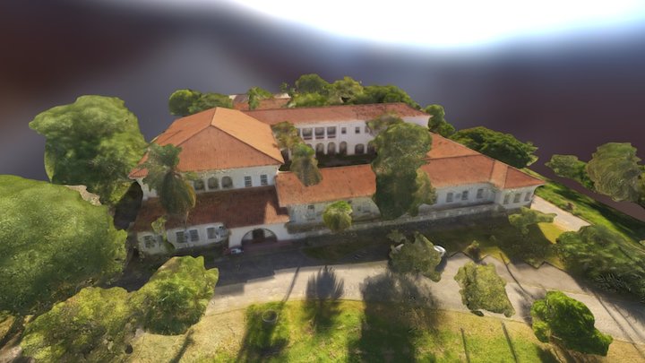 Prédio da Agronomia UFRRJ - v1 SpectraDrone 3D Model