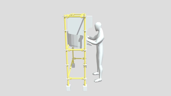 Objeto Mirador 1 3D Model
