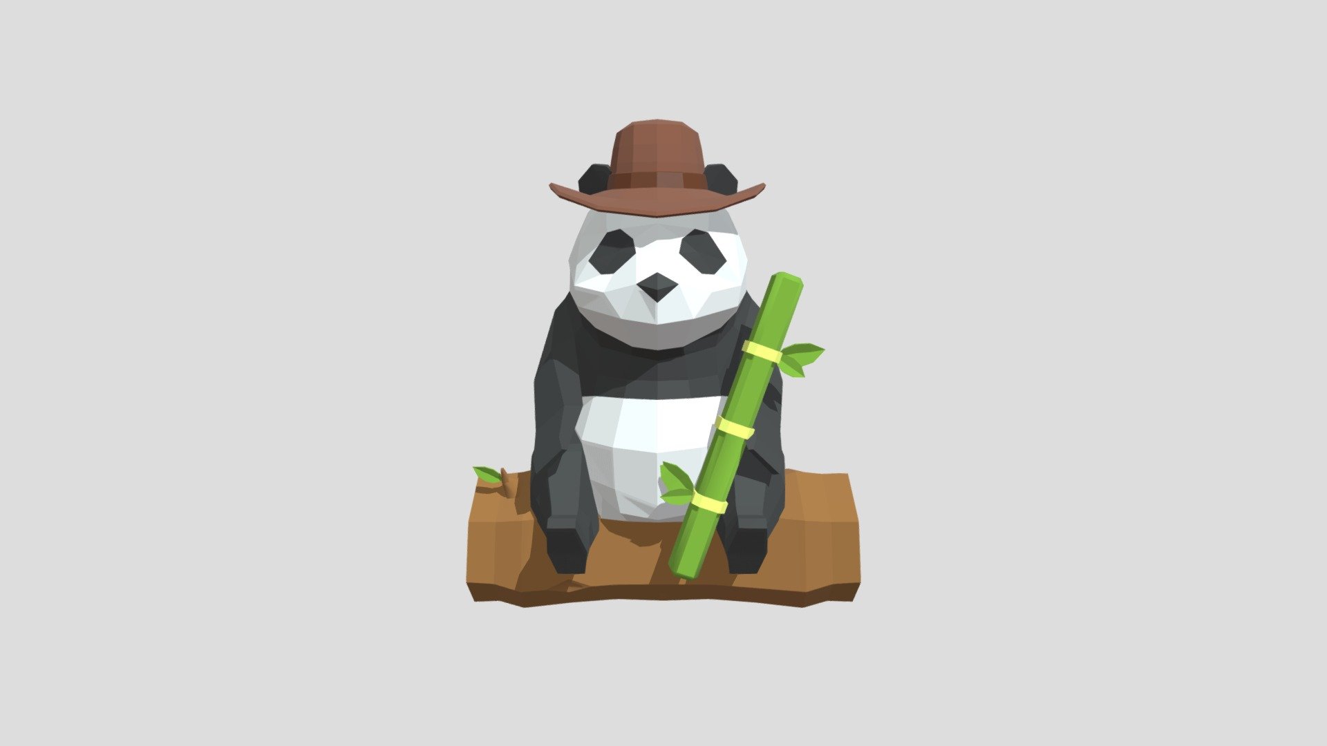 Panda4 - Download Free 3D model by justin_zhang [9f85478] - Sketchfab
