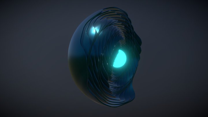 Abstract Core 3D Model