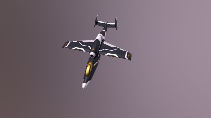 Salamander Fighter WIP 3D Model