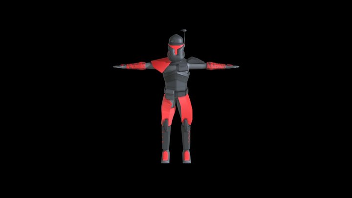 Clone Sith 3D Model