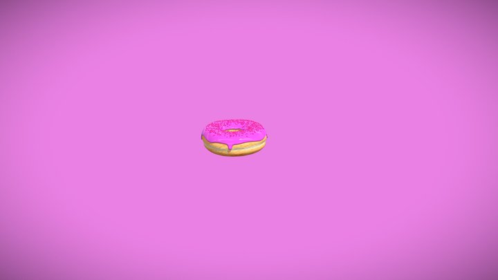 Donut 3D 3D Model