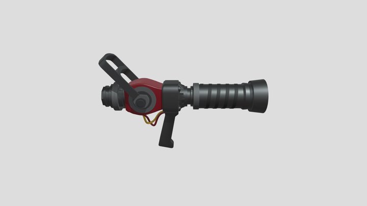 Team Fortress 2 Medi Gun 3D Model