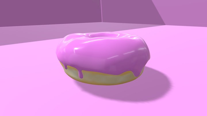 Donut 3D Model