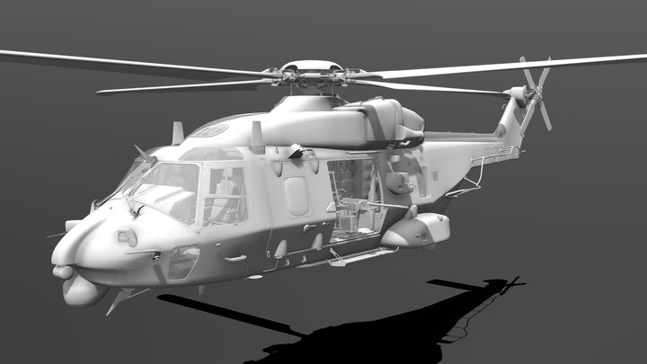 NH90 3D Model