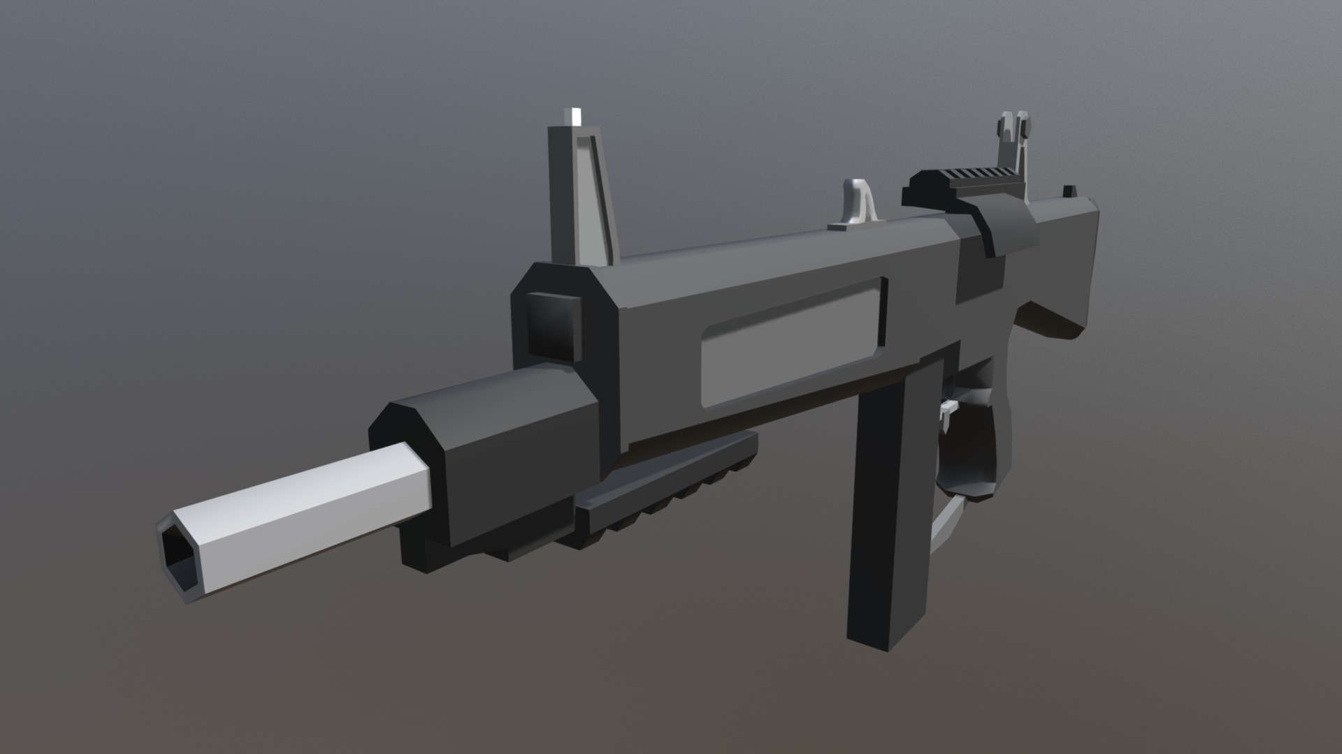 Low Poly AA-12