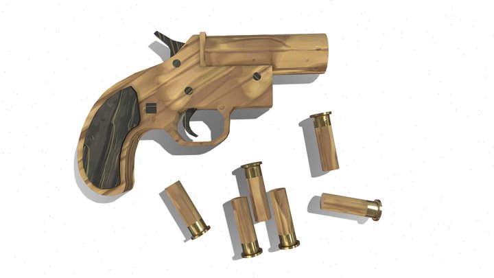 Gun 3D Model