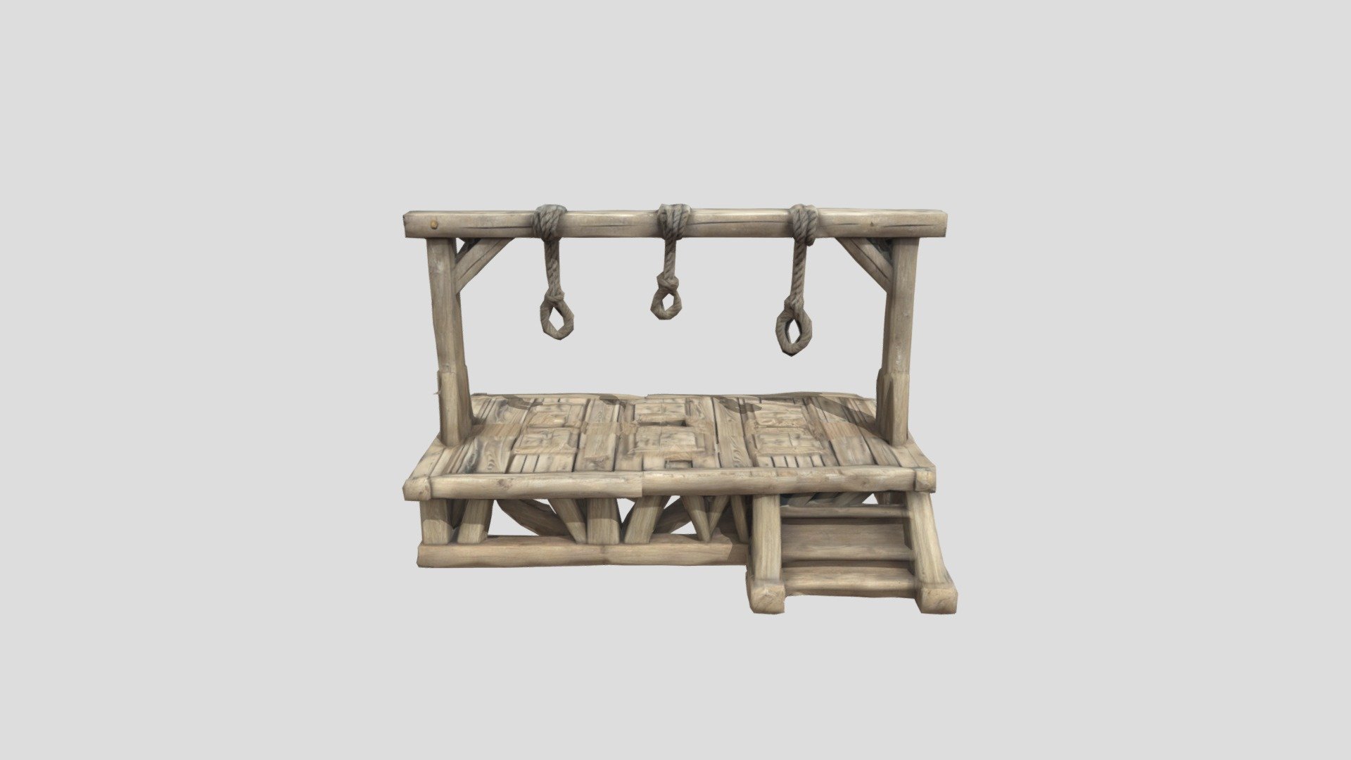 Gallows Platform - 3D model by mabnase2003 [9f8d4fa] - Sketchfab