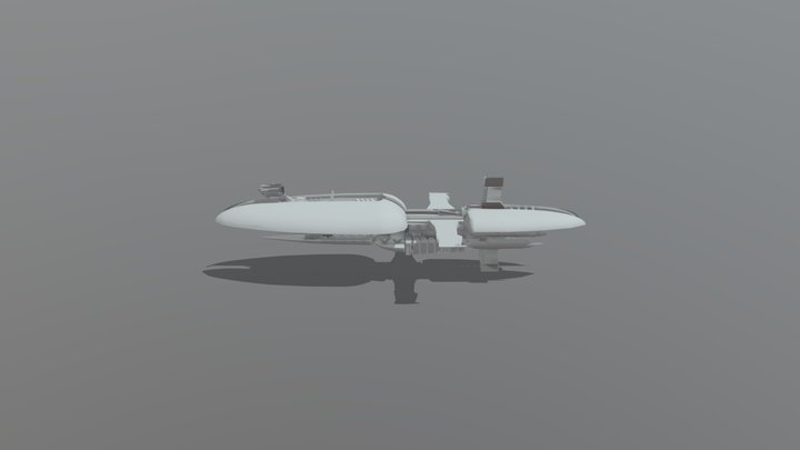 Munificent Class Star Frigate 3D Model