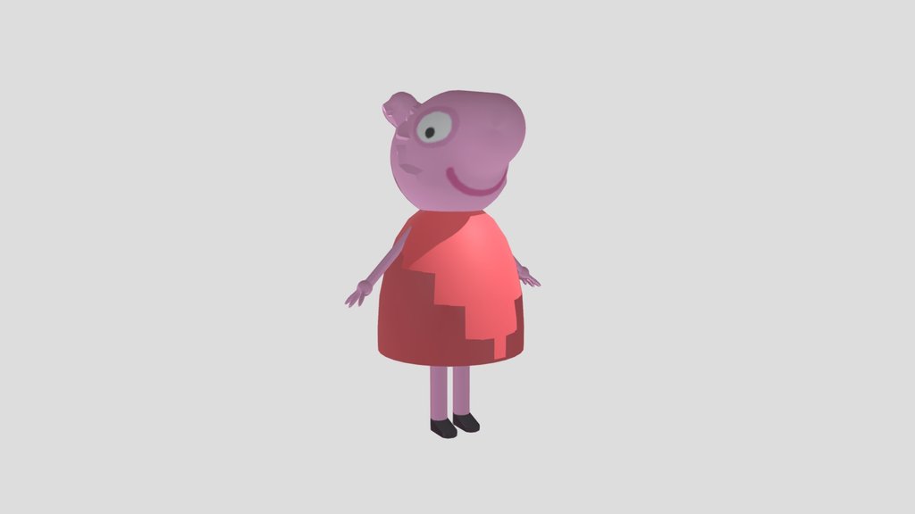 Peppa Pig sims 4 outlines