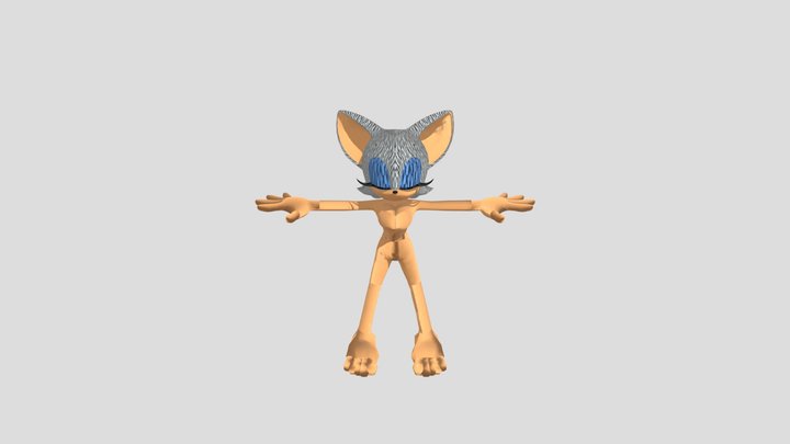 Rouge Sem Nada 3D Model